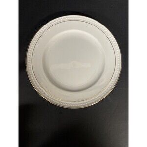 Gibson Elite - Golden Estate Salad Plate Cream With Gold Trim 7.5”